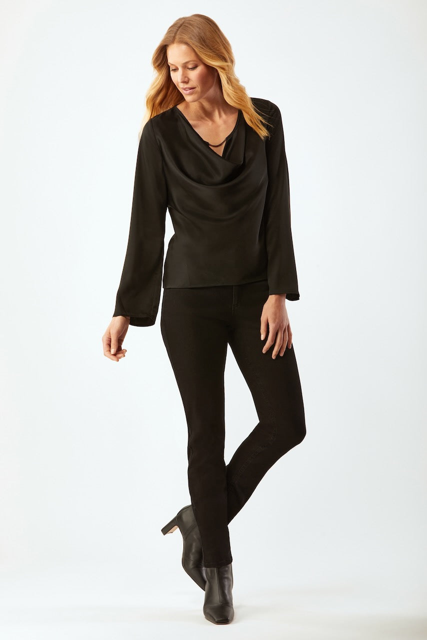 ANDREWS DRAPPED BLOUSE