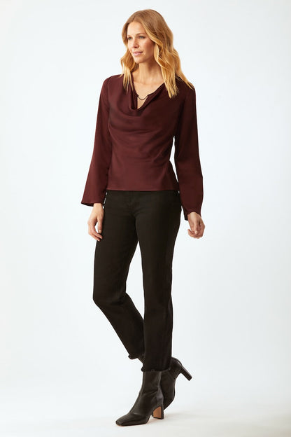ANDREWS DRAPPED BLOUSE