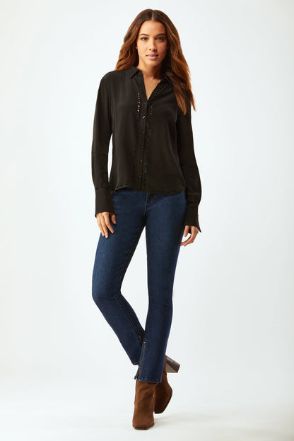STREEP CLASSIC SHIRT WITH LASER CUT