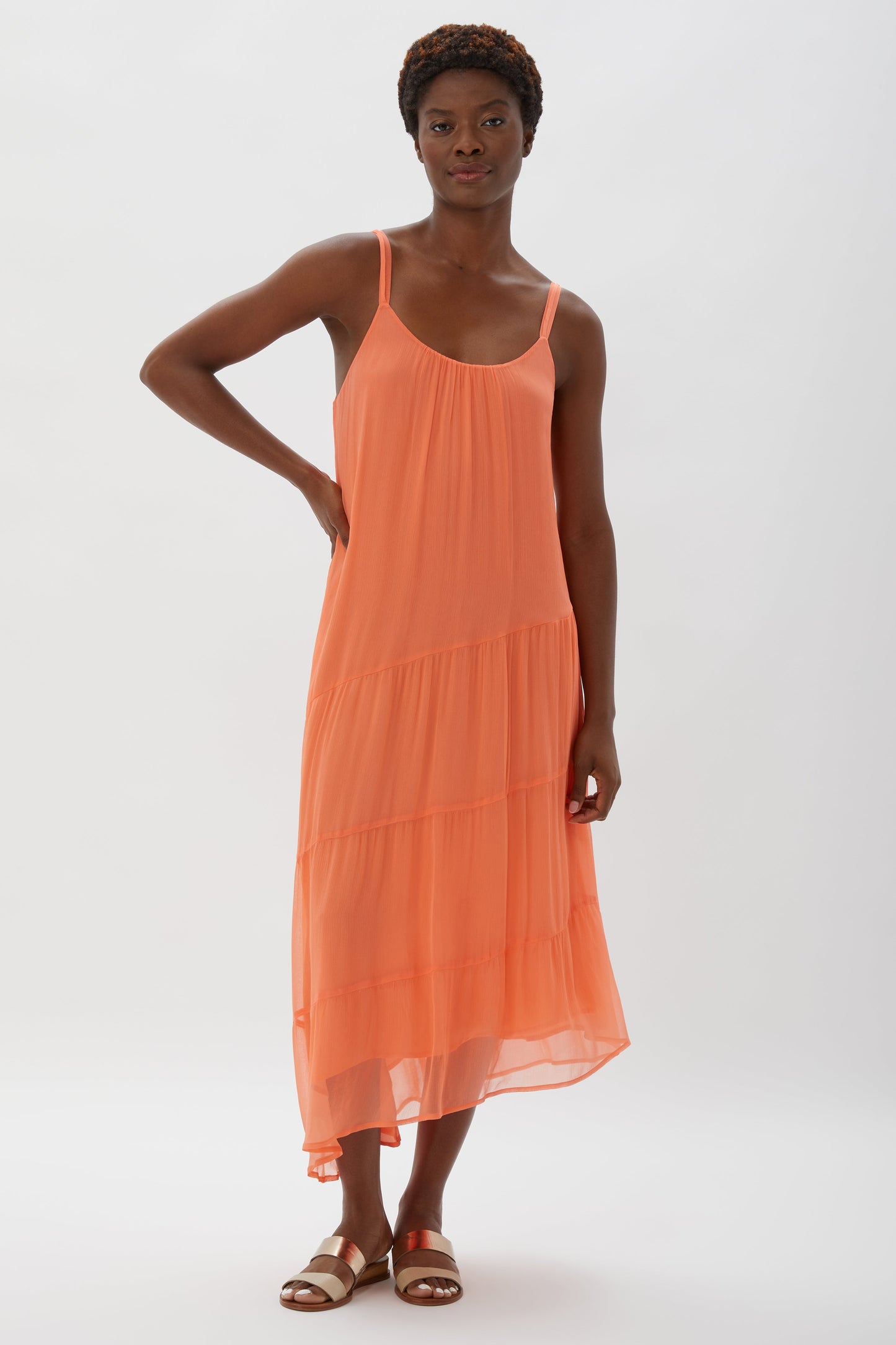 MOREAU ASSYMETRIC MAXI DRESS