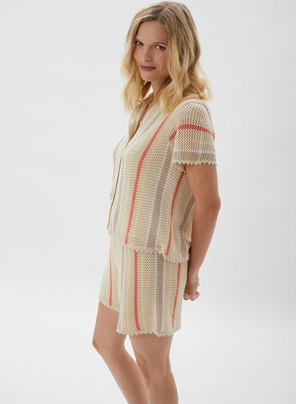 LANE CROCHET SHIRT (TOP ONLY)